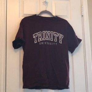 trinity university t shirt